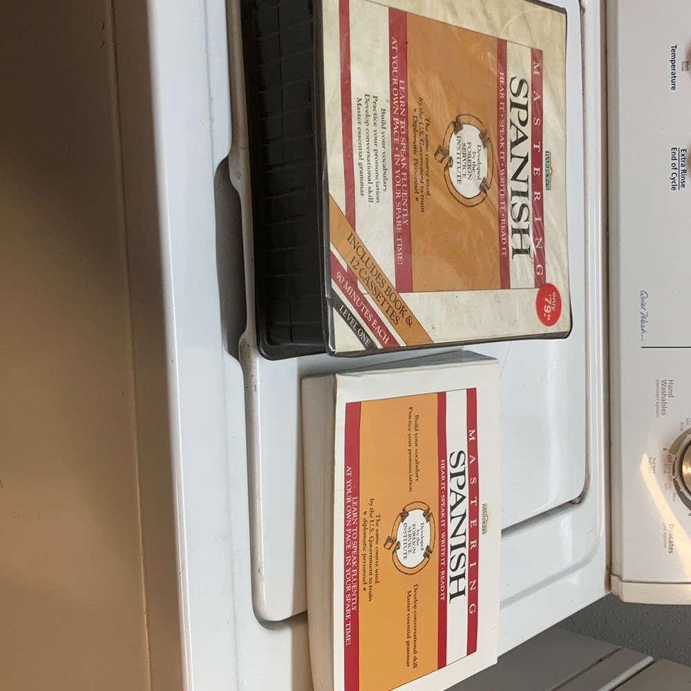 Mastering Spanish tapes and book
